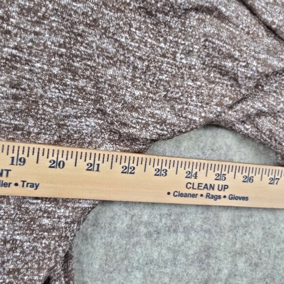 LuLaRoe Womens Heathered Brown Open Front Cardigan Small Lightweight Knit - Picture 6 of 6